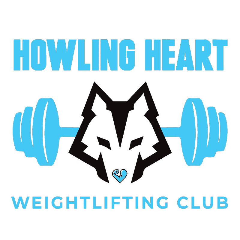 Howling Heart Fitness Weightlifting Club Black logo